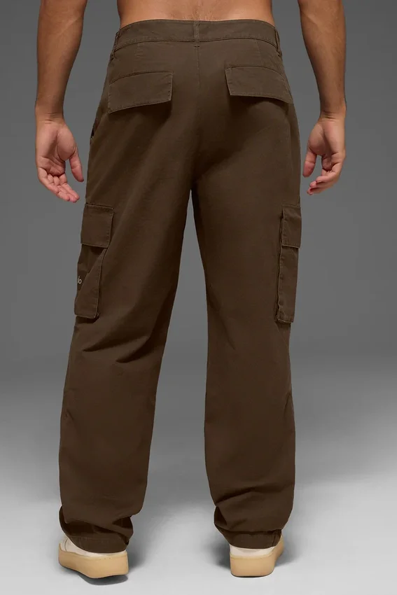 Pantalones cargo de ripstop - Espresso