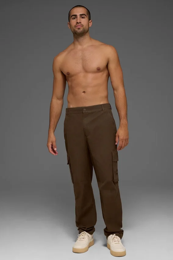 Pantalones cargo de ripstop - Espresso