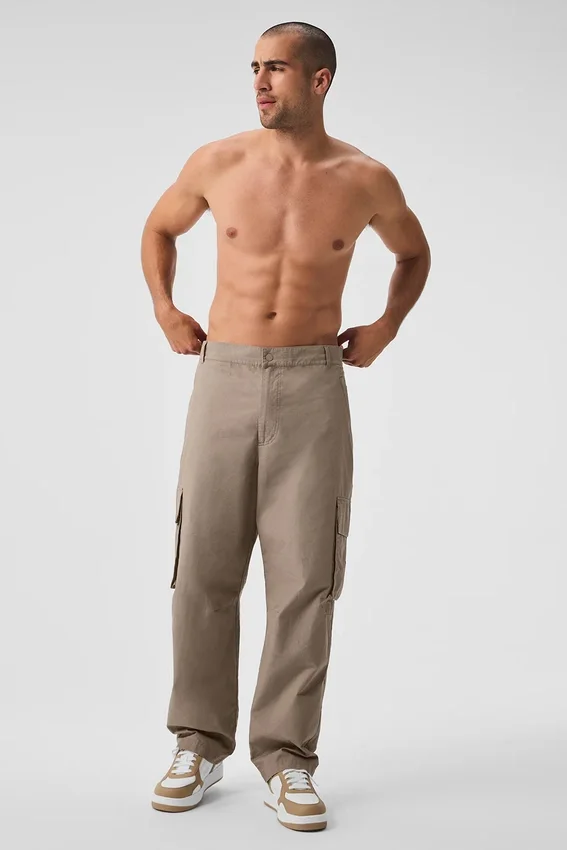 Pantalones cargo de ripstop - Gravel