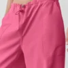 Pantalones cargo Megastar de talle bajo - Rosa paraíso
