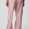 Pantalones cargo Megastar de talle bajo - Rosa vintage