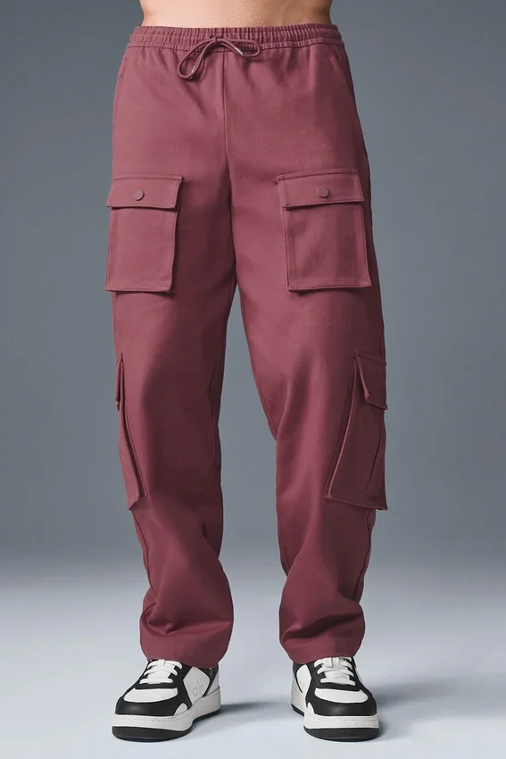 Pantalones cargo Northstar - Burdeos trufa