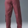 Pantalones cargo Northstar - Burdeos trufa