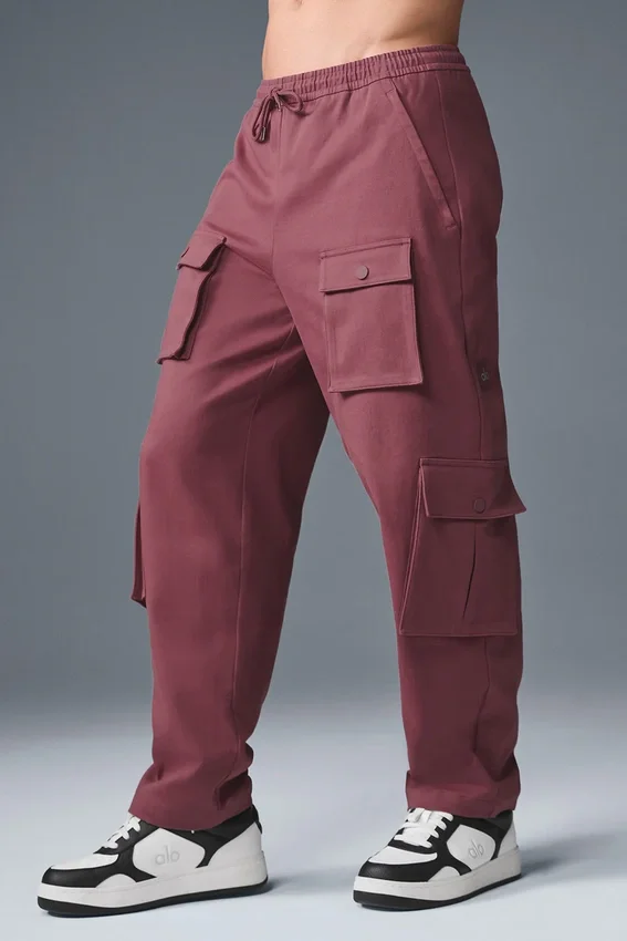 Pantalones cargo Northstar - Burdeos trufa