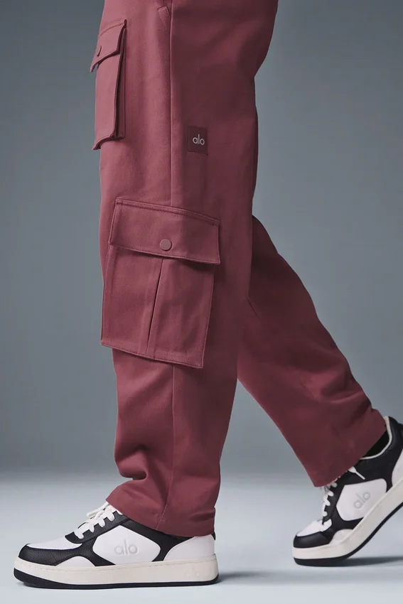 Pantalones cargo Northstar - Burdeos trufa