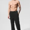 Pantalones cargo Ridge de forro polar — Negro