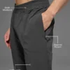 Pantalones Co-Op (corte regular) - Antracita