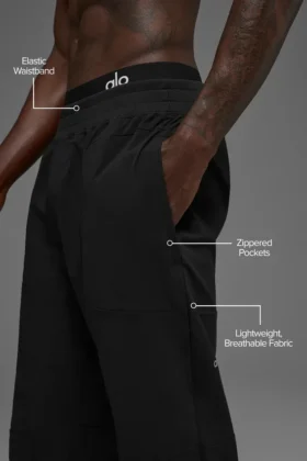 Pantalones Co-Op (corte regular) – Negro