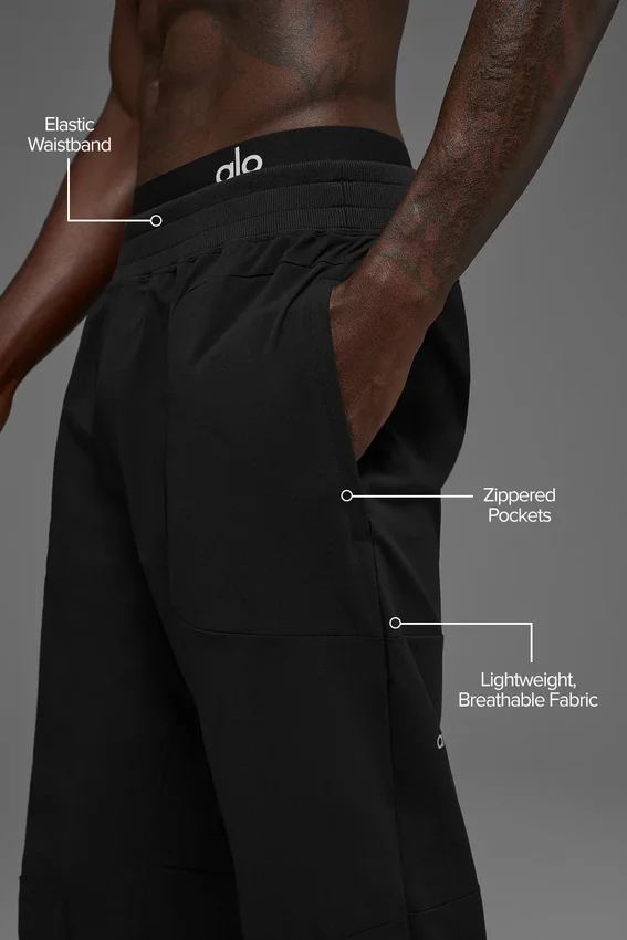 Pantalones Co-Op (corte regular) - Negro