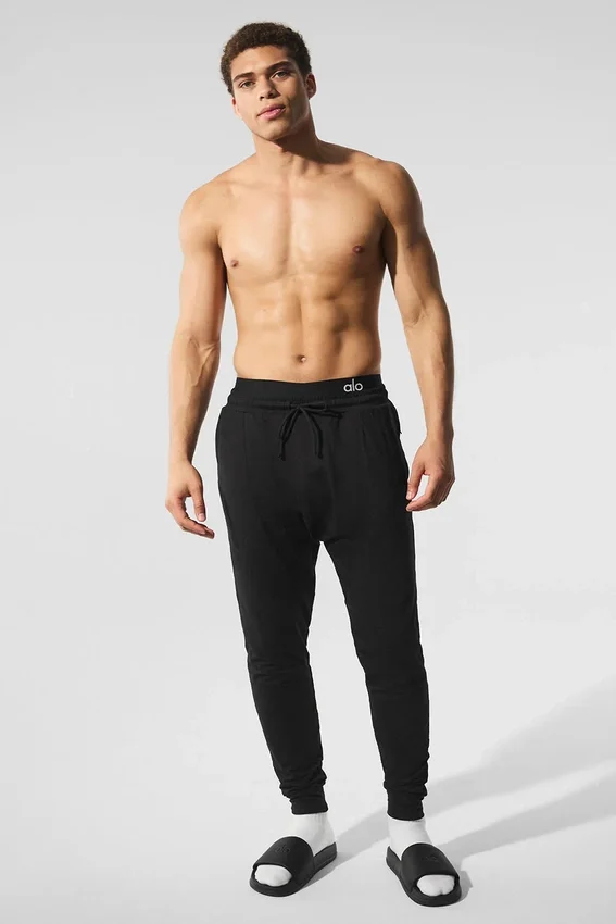 Pantalones Conquer Revitalize - Negro