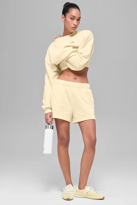 Pantalones cortos Accolade - Amarillo luz de vela