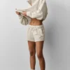 Pantalones cortos Accolade - Avena jaspeada