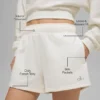 Pantalones cortos Accolade - Marfil