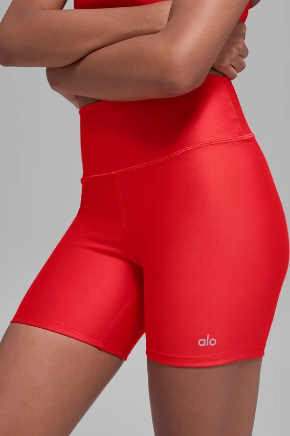 Pantalones cortos Airlift Energy de 5" - Rojo brillante