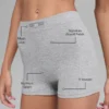 Pantalones cortos Alosoft Sincere Micro - Gris jaspeado deportivo