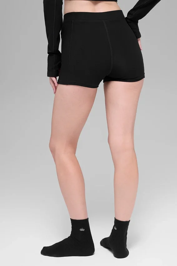 Pantalones cortos Alosoft Sincere Micro — Negro