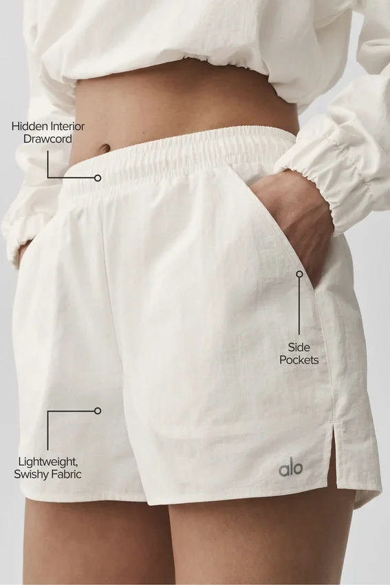 Pantalones cortos Alumni - Marfil