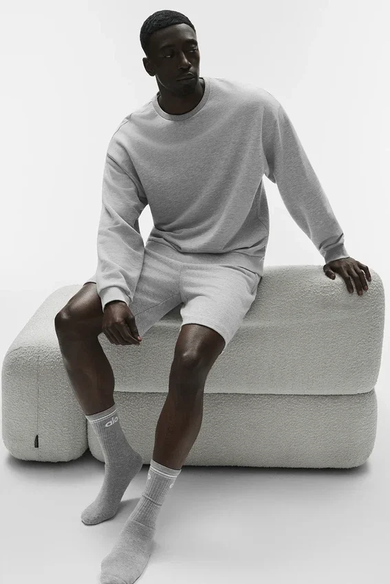 Pantalones cortos Chill - Gris jaspeado deportivo