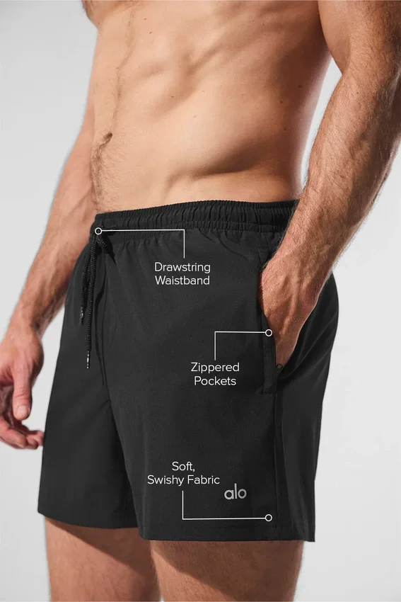 Pantalones cortos Circuit de 5" - Negro