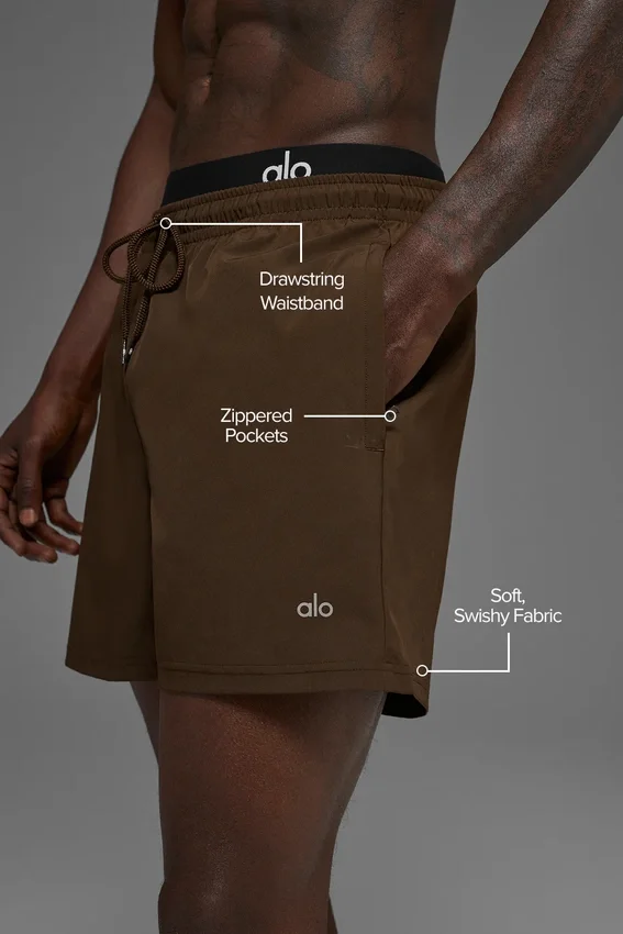 Pantalones cortos Circuit de 7" - Espresso