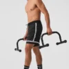 Pantalones cortos de baloncesto de malla «Key» de 7" - Negro