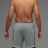 Pantalones cortos de baloncesto «Key Mesh» de 7" - Gris lunar