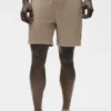 Pantalones cortos de chándal de punto waffle de 7" - Gravel