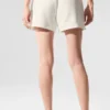 Pantalones cortos de chándal Low Key — Marfil