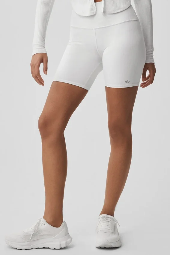 Pantalones cortos de ciclista High-Waist | Pantalones cortos de yoga para mujer
