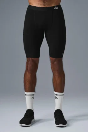 Pantalones cortos de compresión Flight de 9" - Negro