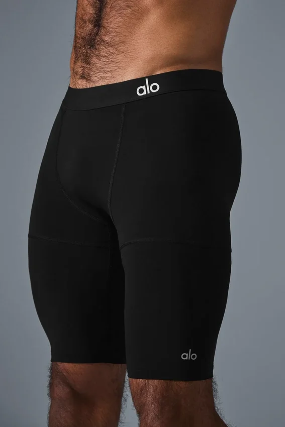 Pantalones cortos de compresión Flight de 9" - Negro