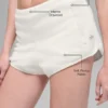 Pantalones cortos de forro polar Retreat - Marfil