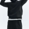 Pantalones cortos de ocio «Waffle» de 7" - Negro