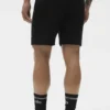 Pantalones cortos de ocio «Waffle» de 7" - Negro