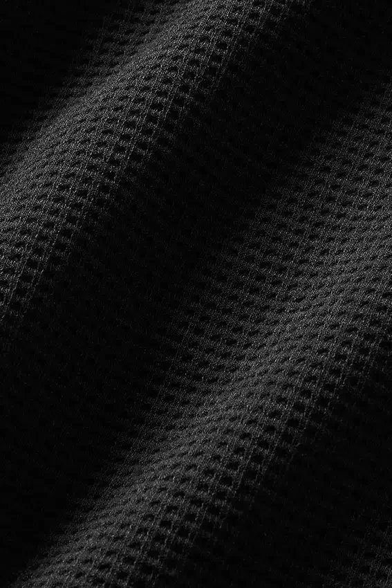 Pantalones cortos de ocio «Waffle» de 7" - Negro