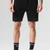 Pantalones cortos de punto abierto - Negro