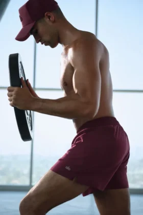 Pantalones cortos de running Adapt de 5" - Burdeos