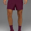 Pantalones cortos de running Adapt de 5" - Burdeos