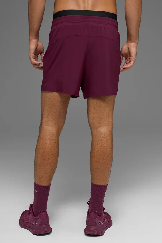 Pantalones cortos de running Adapt de 5" - Burdeos