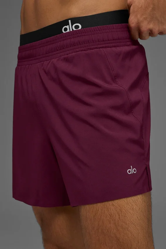 Pantalones cortos de running Adapt de 5" - Burdeos