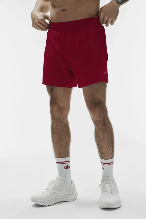 Pantalones cortos de running Adapt de 5" - Granate