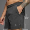 Pantalones cortos de running Traction de 5" - Antracita