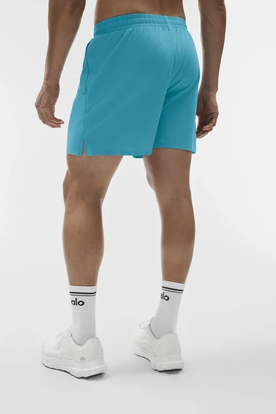 Pantalones cortos de running Traction de 5" - Azul brisa