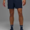 Pantalones cortos de running Traction de 5" - Azul marino
