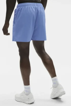 Pantalones cortos de running Traction de 5″ – Azul Provenza