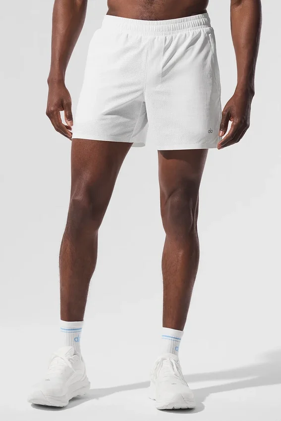 Pantalones cortos de running Traction de 5" - Blanco