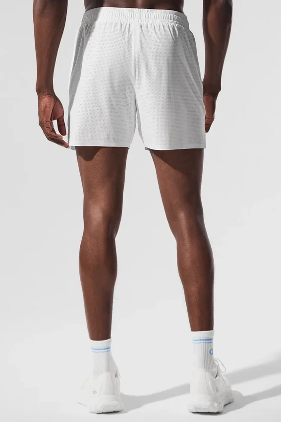 Pantalones cortos de running Traction de 5" - Blanco
