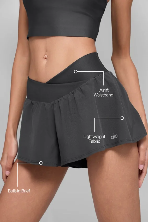 Pantalones cortos de running V-Cute - Antracita