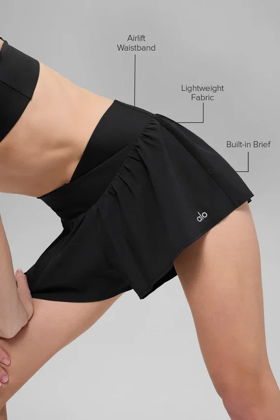 Pantalones cortos de running V-Cute - Negro