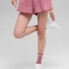 Pantalones cortos de running V-Cute - Rosa silvestre
